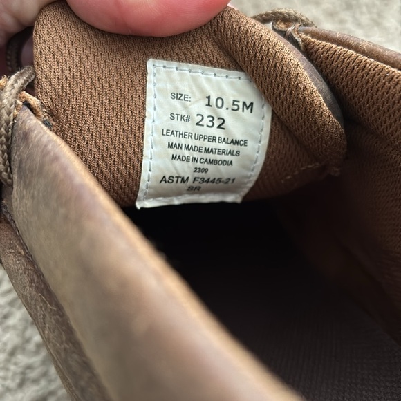 CAPPIE 4" WORK SHOE - Picture 3 of 3